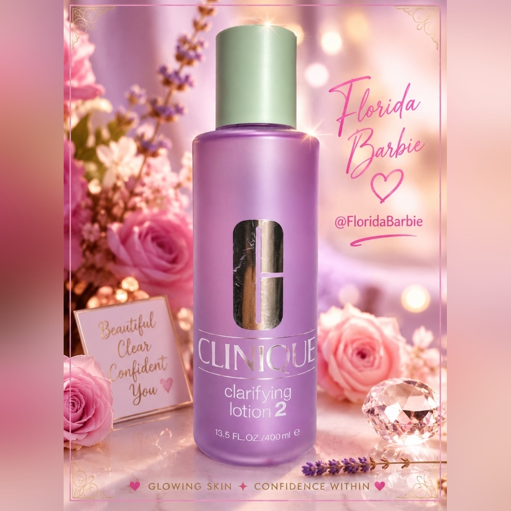 Clinique Clarifying Lotion Step 2 Large Size Bottle Exfoliant Skincare